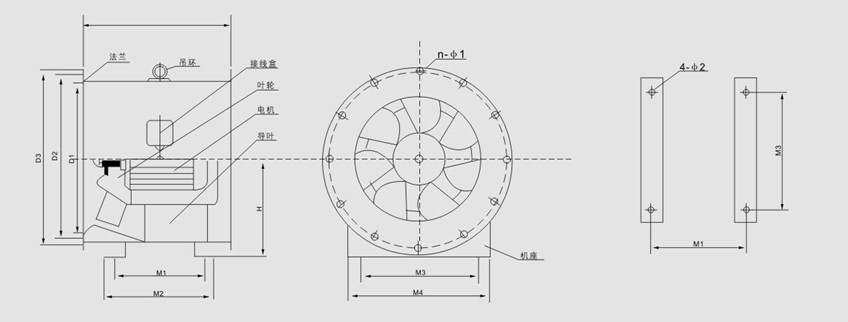 SWF型低噪聲混流式通風機主要技術(shù)參數(shù) SWF型低噪聲混流式通風機主要技術(shù)參數(shù)